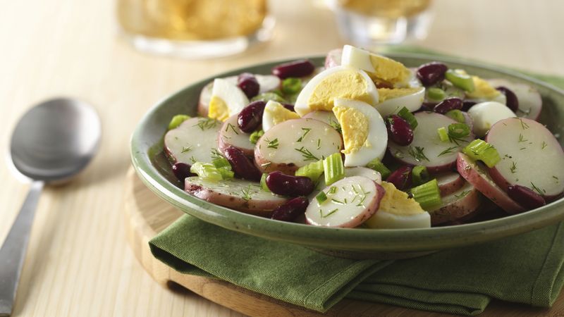 Dilled Potato-Bean Salad