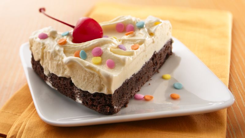 Brownie Ice Cream Torte