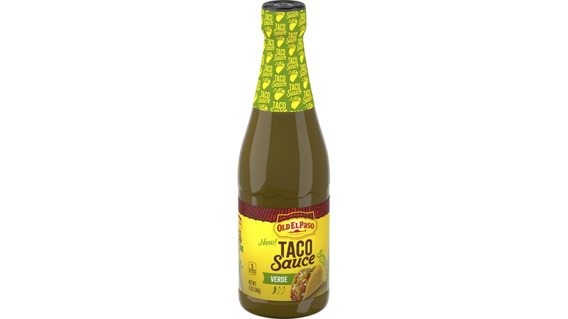 Old El Paso Verde Taco and Enchilada Sauce, Mild, Meal Prep, 12 oz