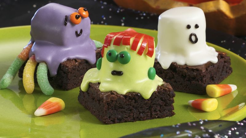 Traditional Spooky Brownies