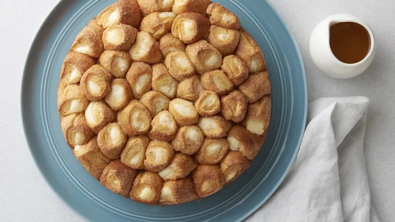 Maple French Toast Crescent Roll Bake