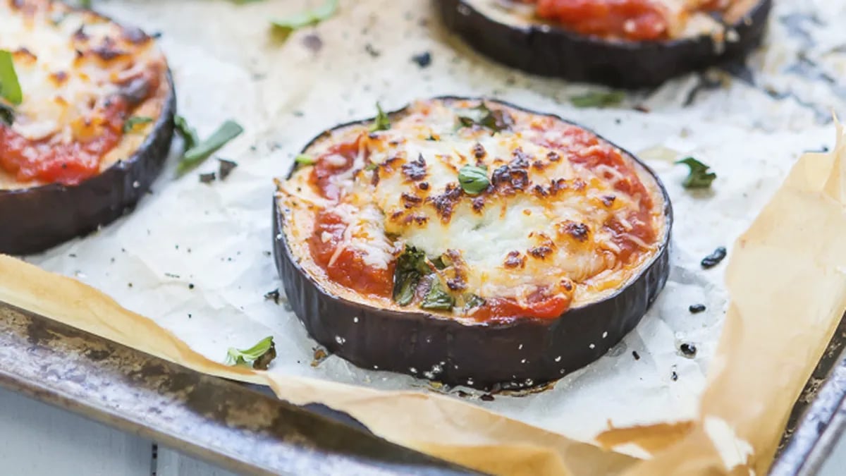 Eggplant Pizza Bites