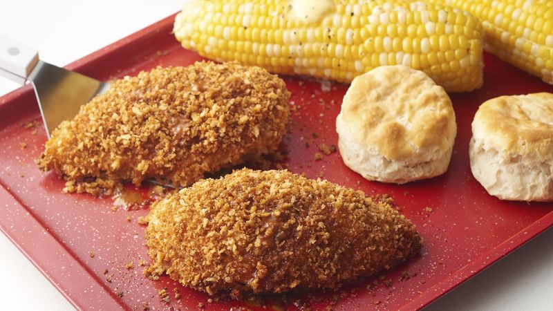 Nashville Hot Chicken Sheet-Pan Dinner (Cooking for 2)