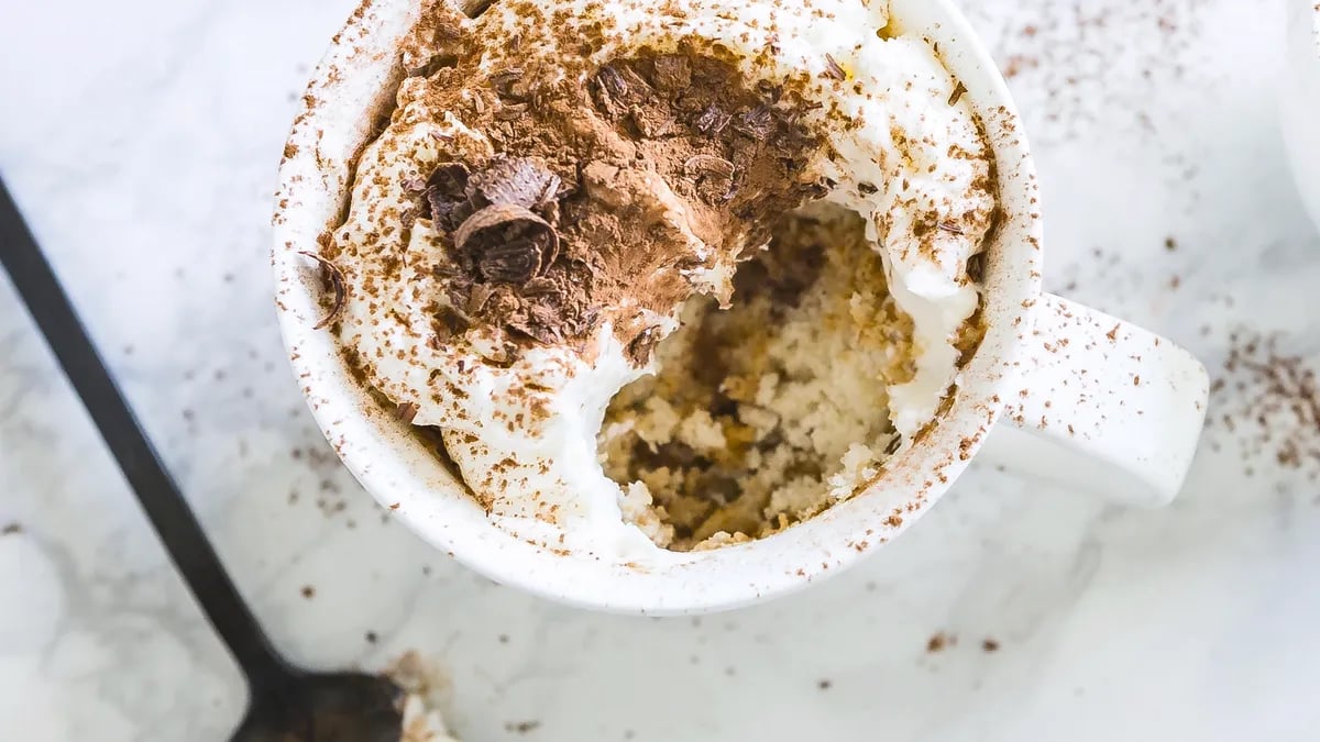 Tiramisu Mug Cake