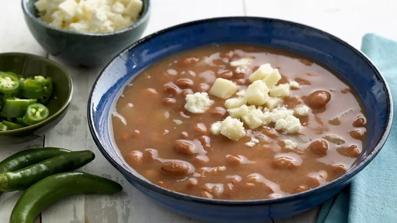 Beans with Cheese