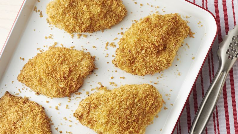 Make-Ahead Crispy Chicken Cutlets