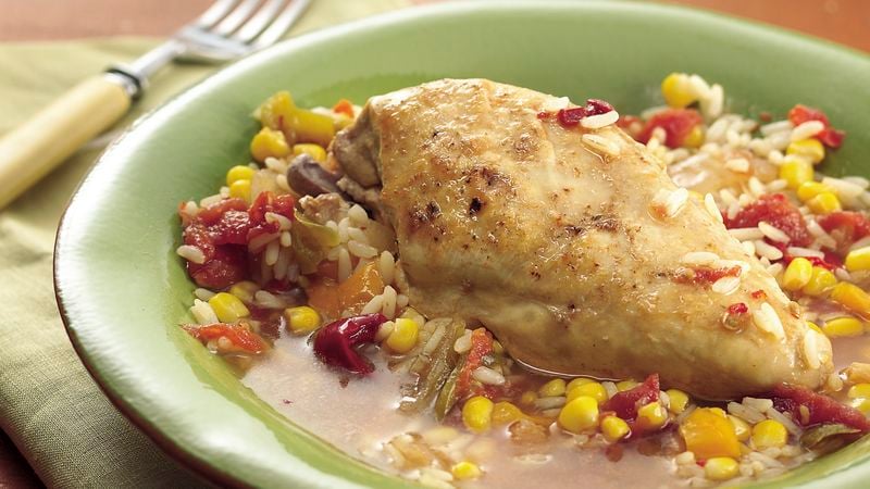 Slow-Cooker Chipotle Chicken and Rice