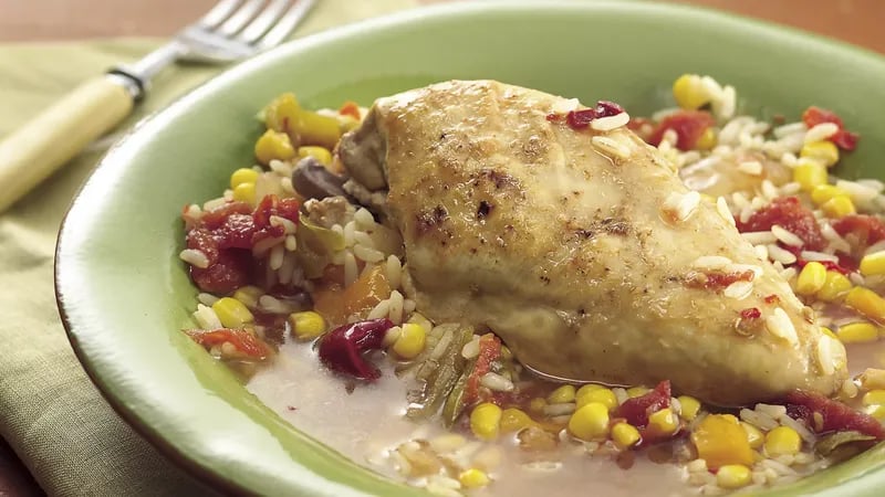 Slow-Cooker Chipotle Chicken and Rice