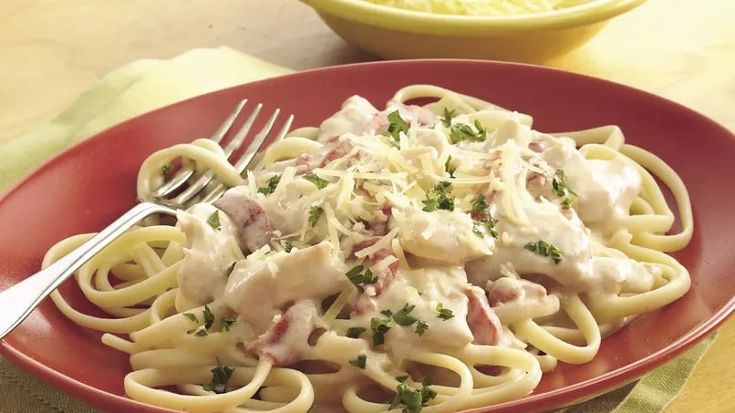 Chicken Linguine Alfredo