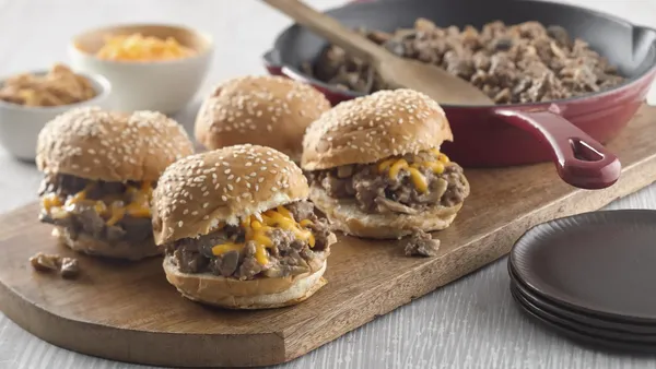 Steakhouse Burger Sloppy Joes