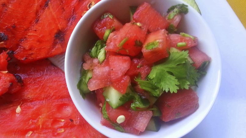 Grilled Watermelon Sauce