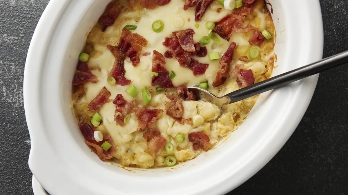 Slow-Cooker Cheesy Bacon Ranch Potatoes