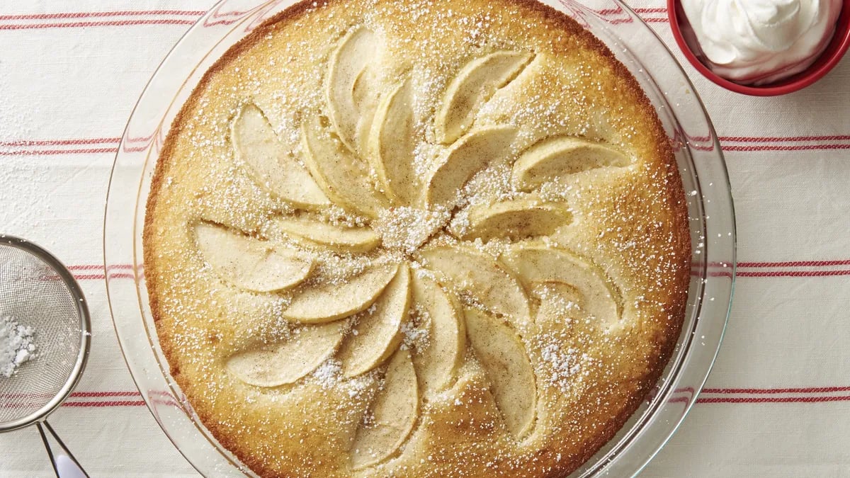 Apple Cardamom Cake