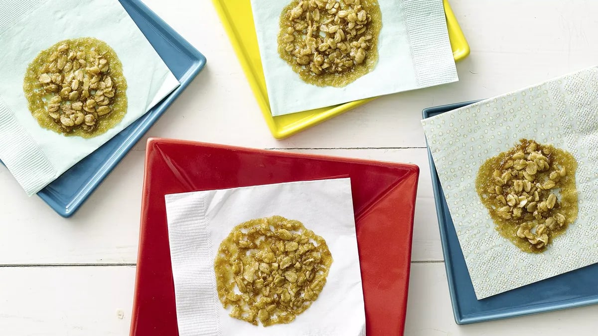 Butterscotch Lace Cookies