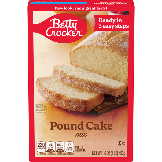 Pound Cake from Cake Mix Recipe