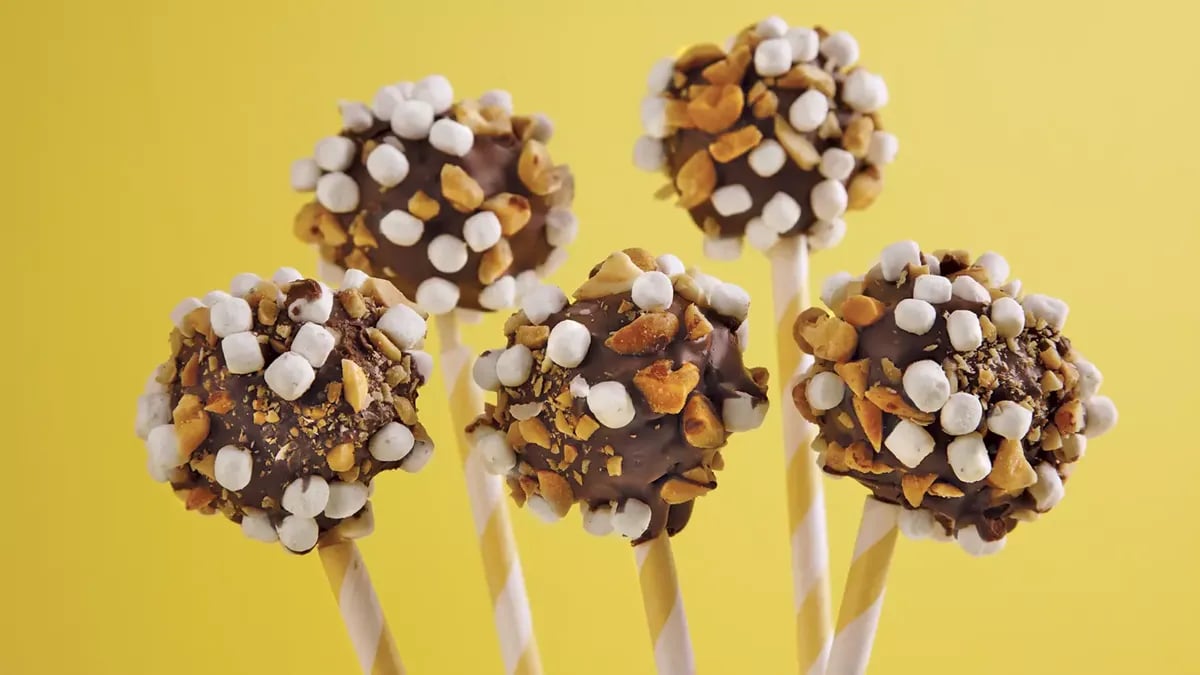 Rocky Road Cake Pops