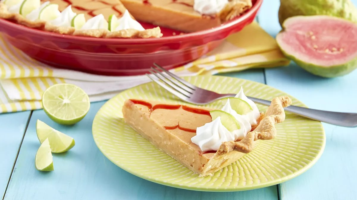 Guava Key Lime Pie