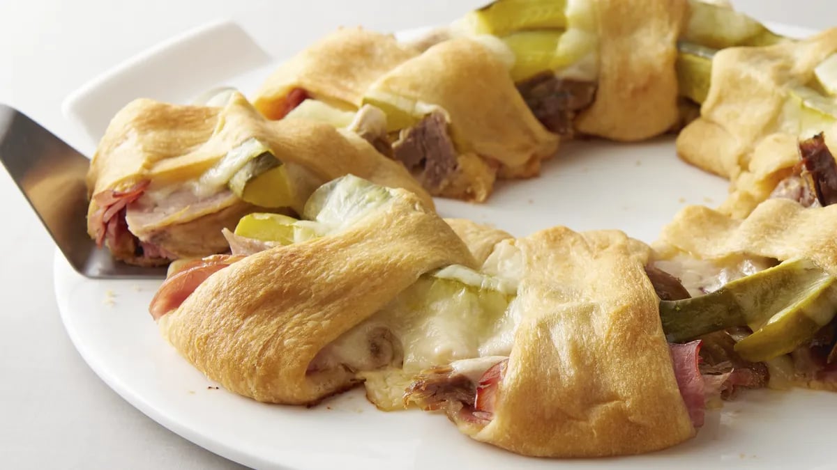 Easy Cuban Sandwich Crescent Ring