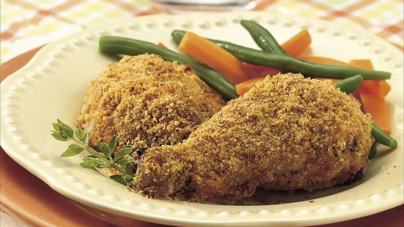 Crispy Chicken with Fresh Herbs