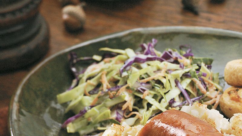 Red and Green Cabbage Slaw