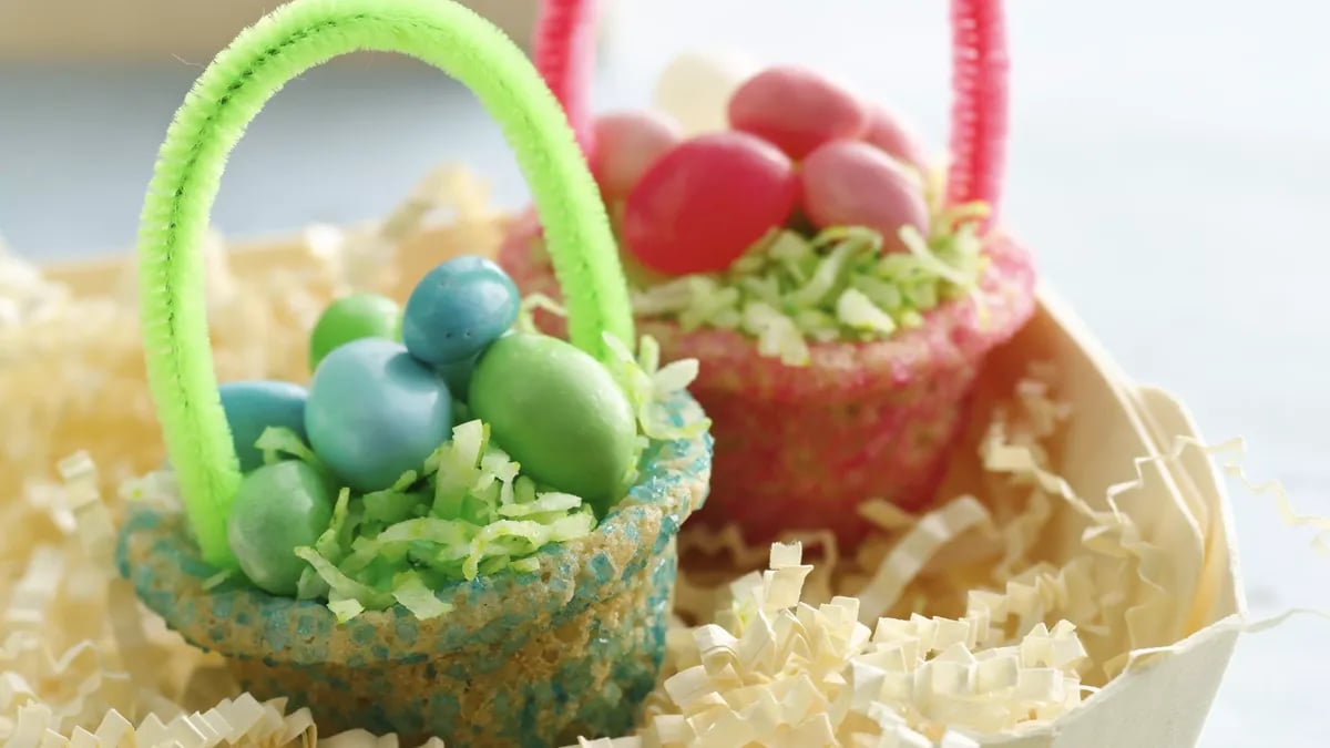 Easter Basket Cookies