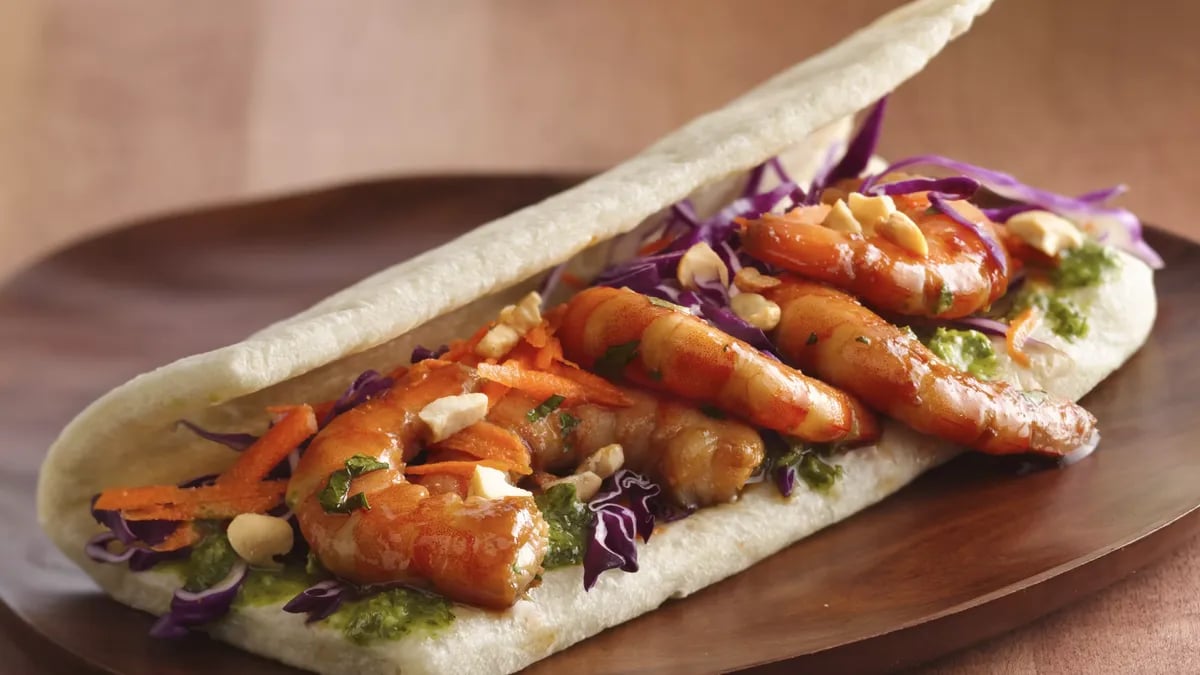 Citrus-Shrimp Wraps