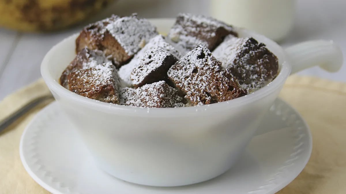 Banana-Bread Bread Pudding