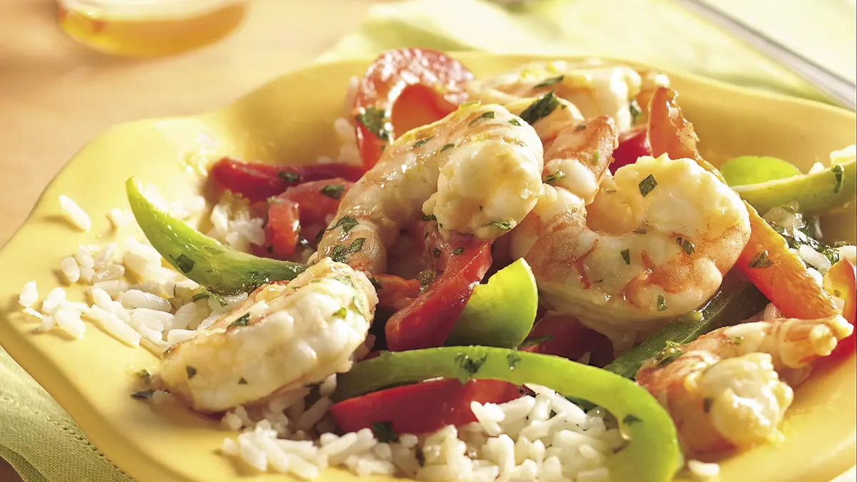 Margarita Shrimp Stir-Fry