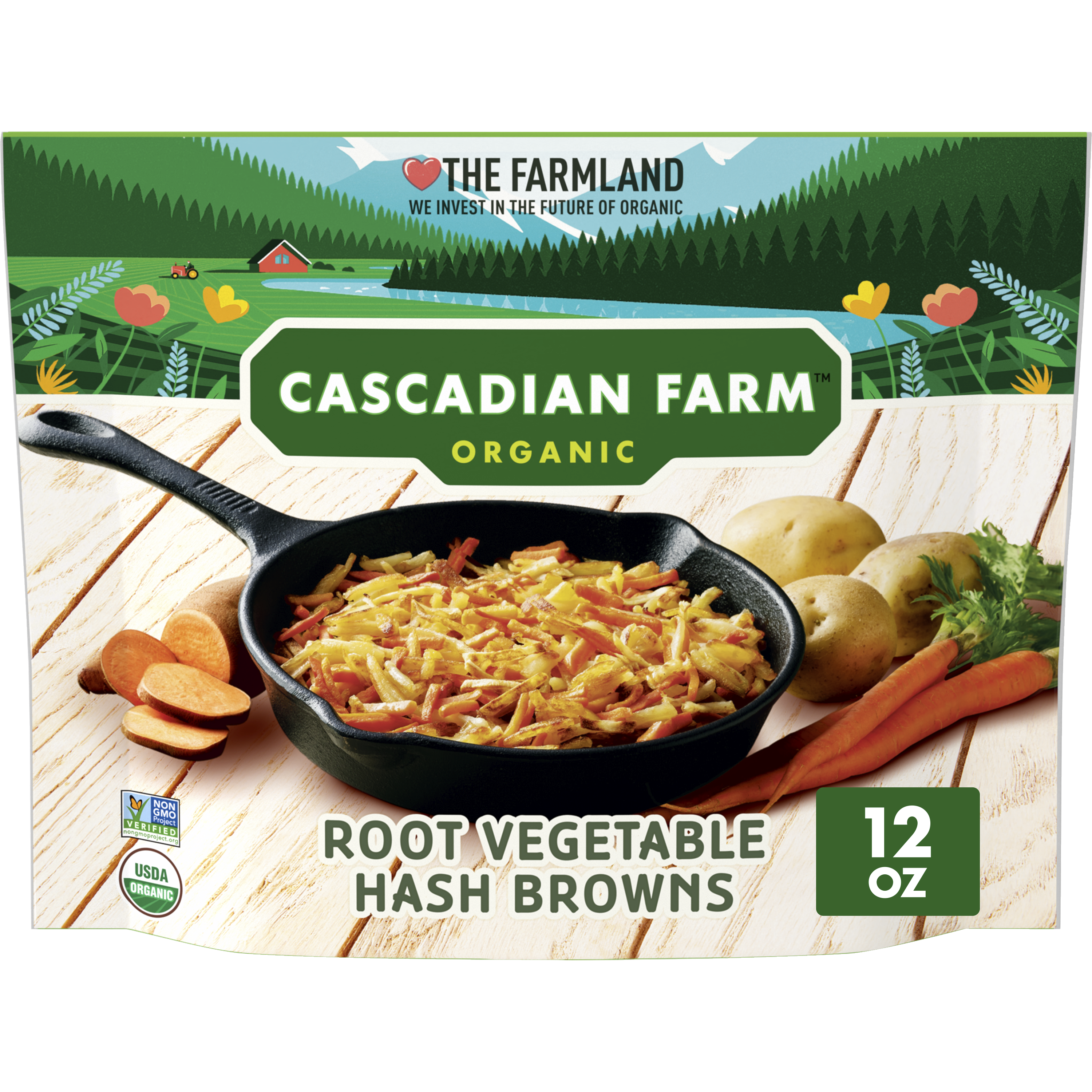 Root Vegetable Hash Browns | Cascadian Farm Organic