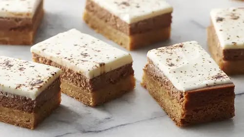 White Russian Cheesecake Cookie Bars