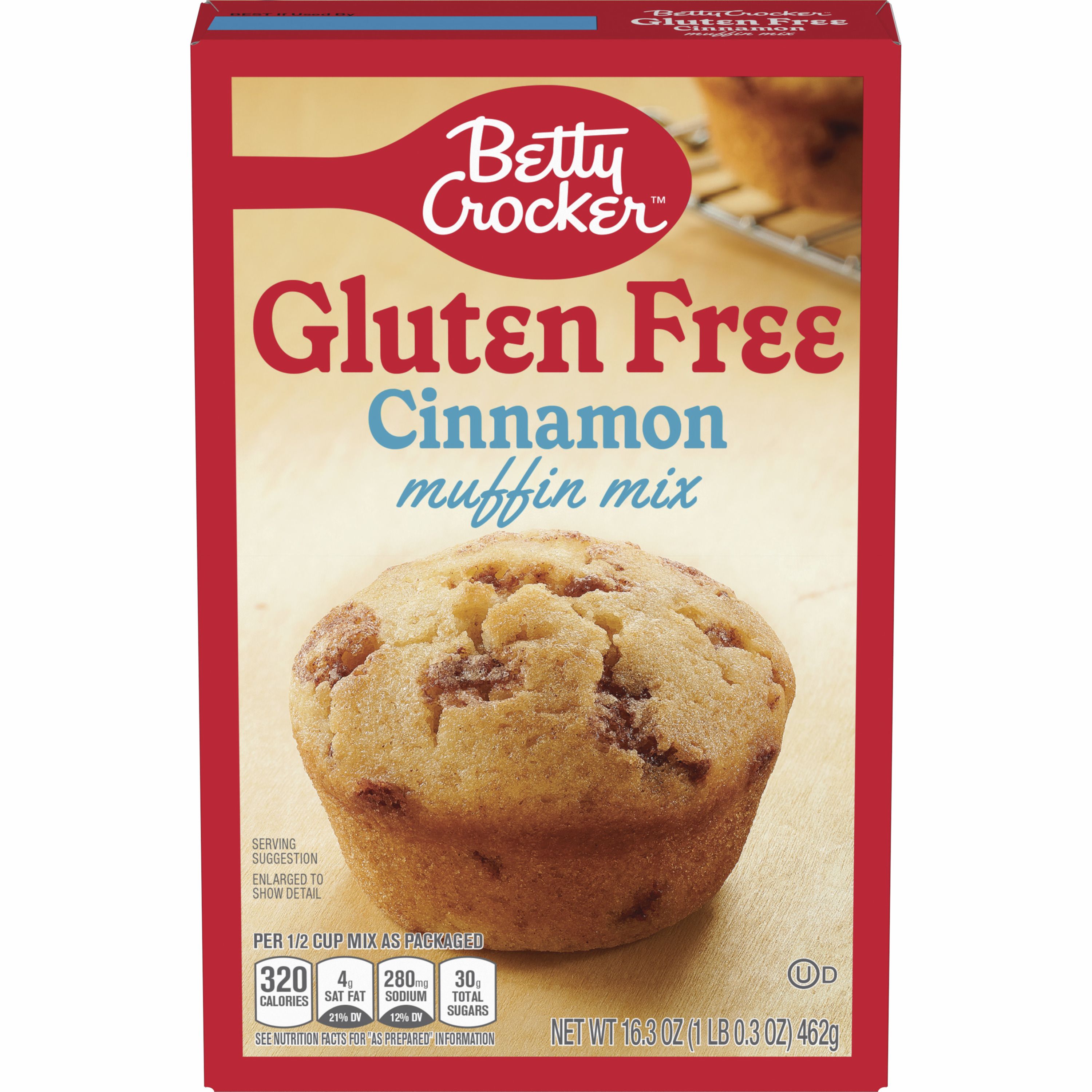 Betty Crocker™ Gluten Free Cinnamon Muffin Mix - Front