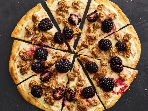 Blackberry Crumble Flatbread