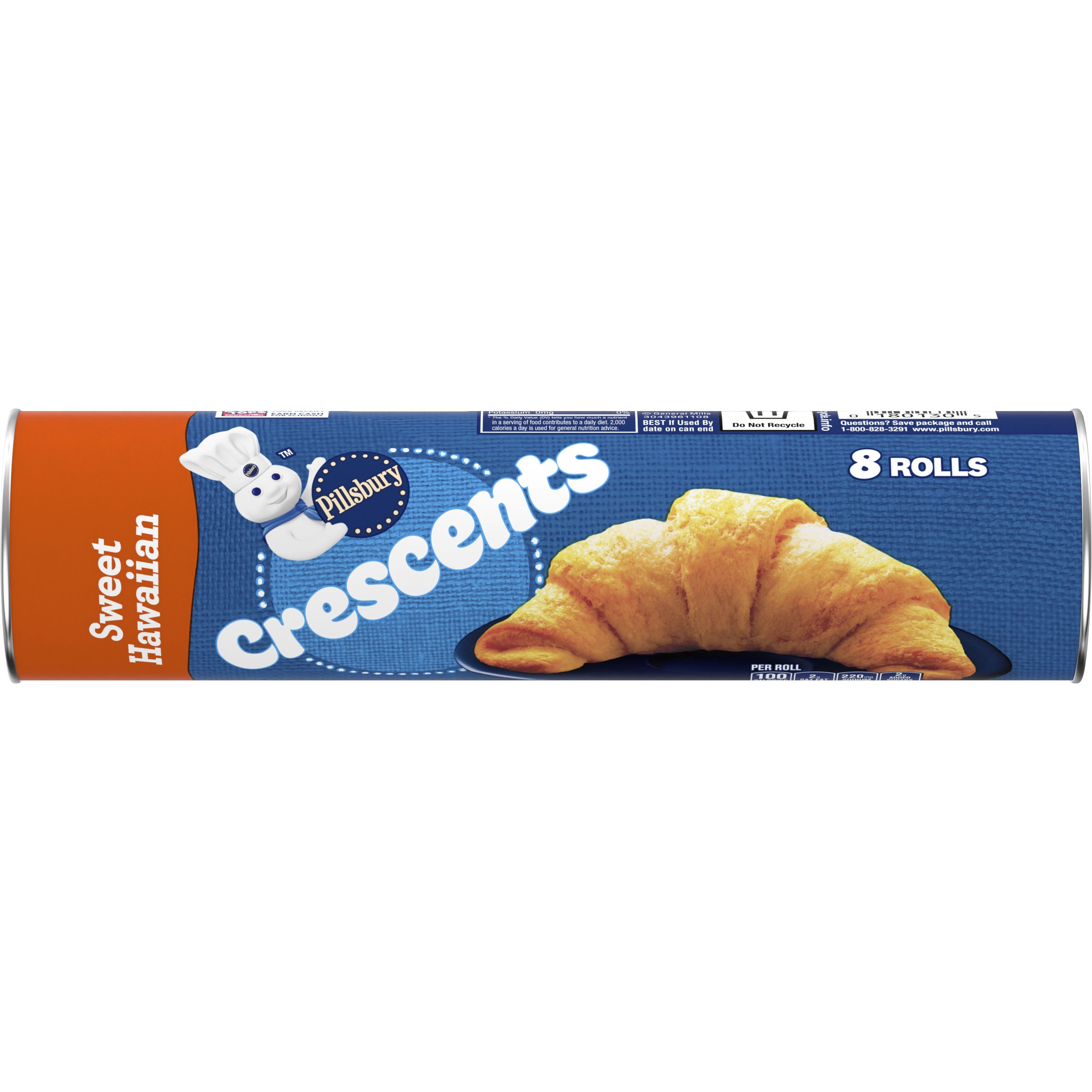 Pillsbury™ Sweet Hawaiian Crescent Rolls - Front
