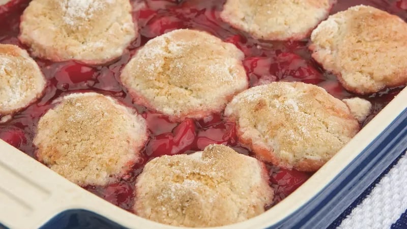 Easy Cherry Cobbler