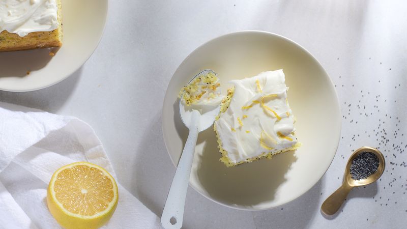 Lemon-Poppy Seed Poke Cake Recipe | Betty Crocker