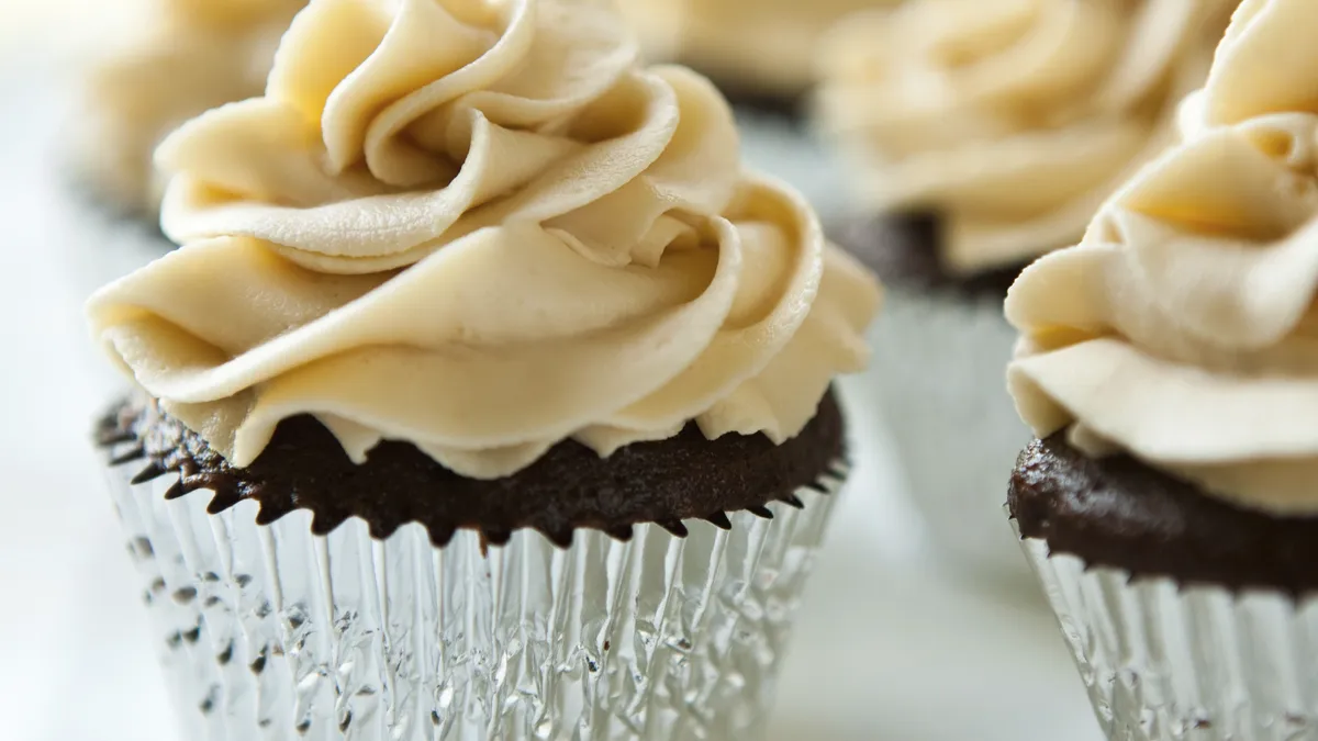 Chocolate Stout Cupcakes with Irish Cream Buttercream