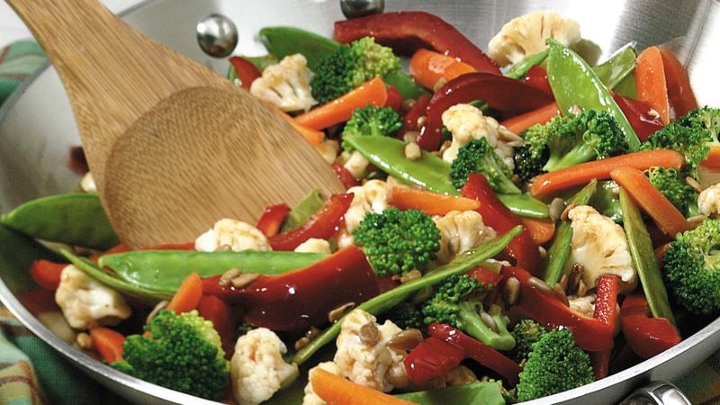 Salad Bar Vegetable Stir-fry