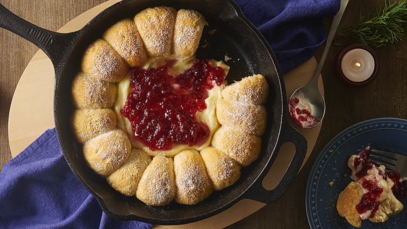 Cranberry-Cream Cheese Skillet Dip