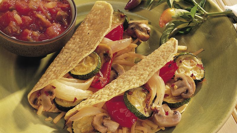 Roasted-Vegetable Tacos