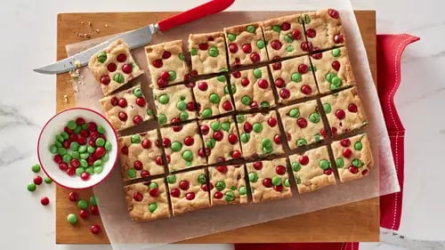 Sugar Cookie M&M's™ Bars