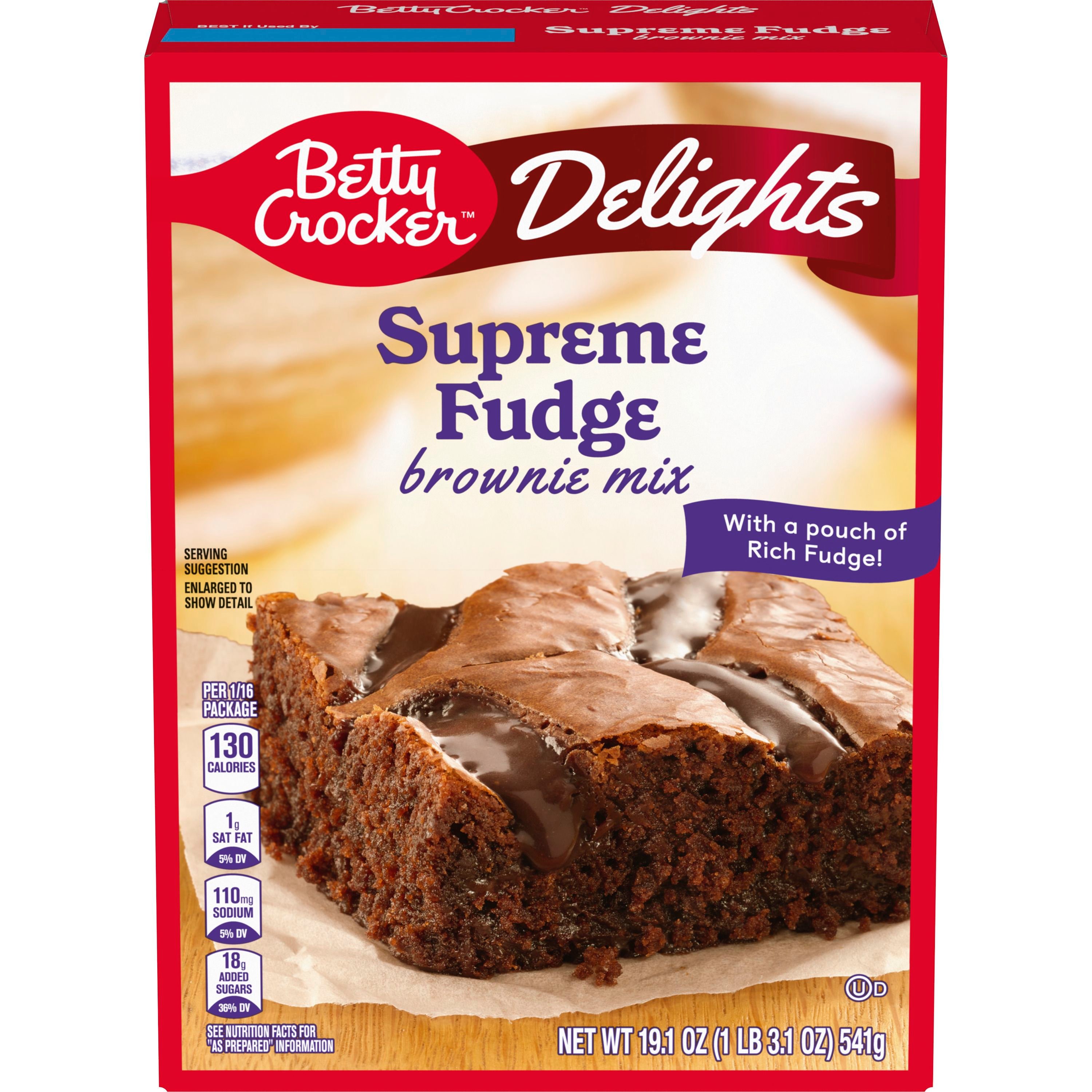 Betty Crocker™ Supreme Fudge Brownie Mix - Front