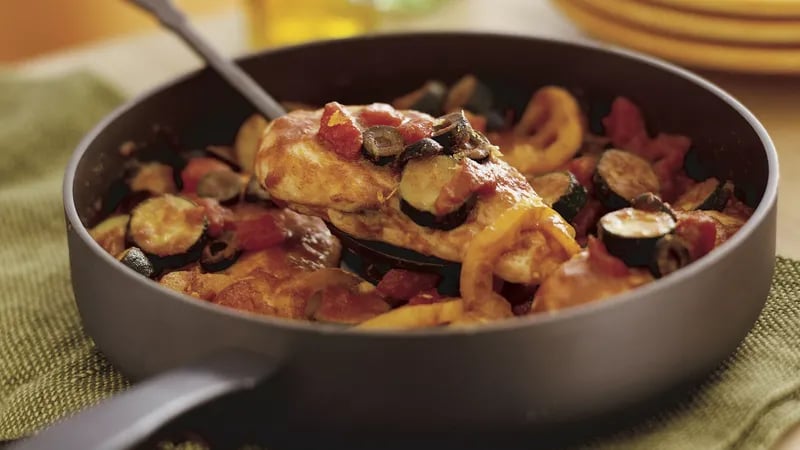 Moroccan Skillet Chicken