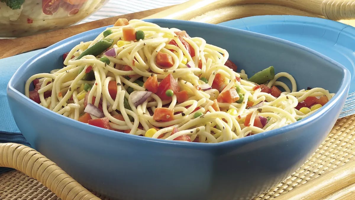 Confetti Spaghetti Salad