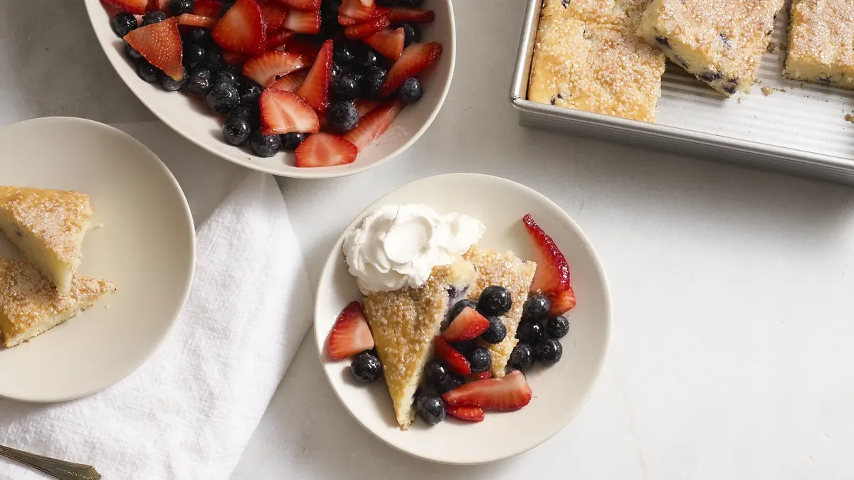 Blueberry Muffin Shortcakes