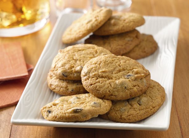 Pumpkin Chocolate Chip Walnut Cookies