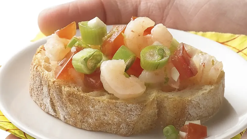 Gulf Shrimp Crostini