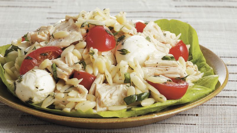 Orzo with Chicken and Fresh Herbs