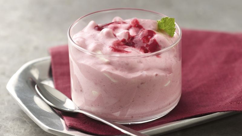 Raspberry Yogurt Celebration Dessert