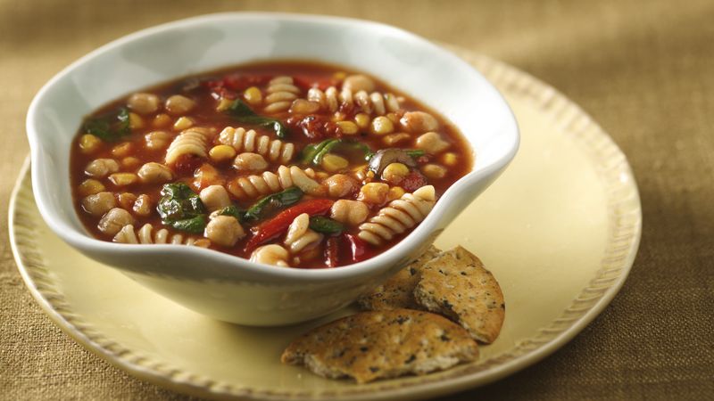 Slow-Cooker Mexican Minestrone