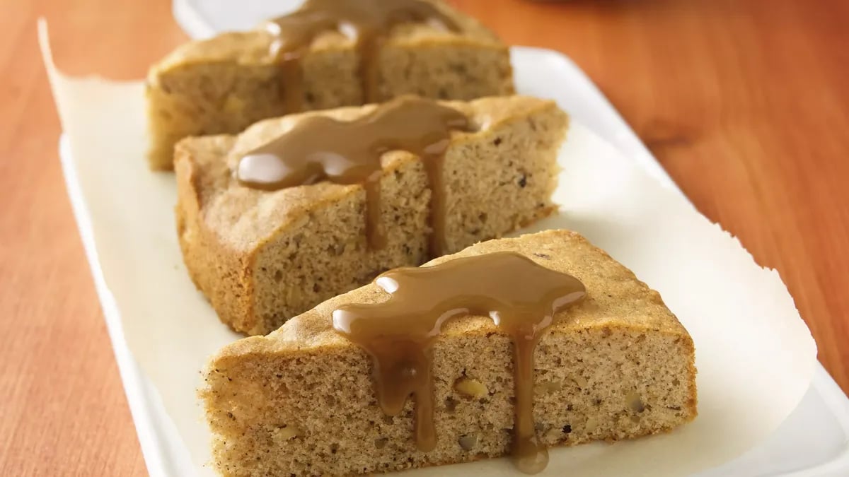 Caramel-Glazed Spice Cake